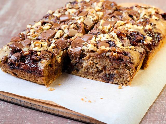 Ovesné brownies ke snídani