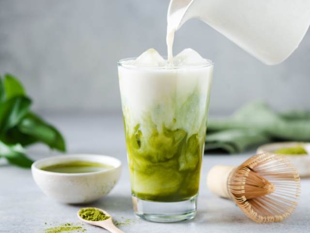 Matcha latté je dokonalý nápoj proti stárnutí